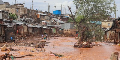 Flooded Settlement Nairobi. Photo SDI Kenya/Muungano Wa Wanavijiji.